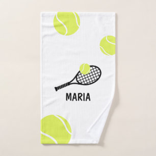 Personalisierter Tennisname Handtuch