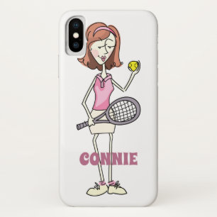 Personalisierter Tennisspieler Case-Mate iPhone Hülle