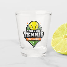 Personalisierter Tennisspieler NAME Universitäts-T