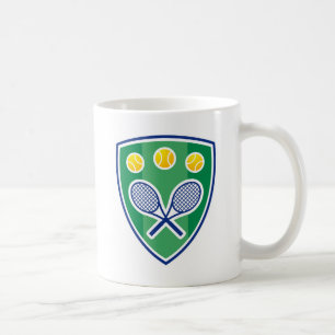 Personalisierter Tennistassen-Kaffeebecher Tasse