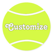 Personalisierter Text für Tennis- oder Spielername