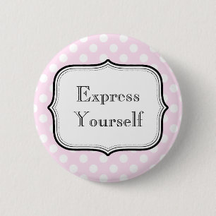 Personalisierter Text runder Knopf Button