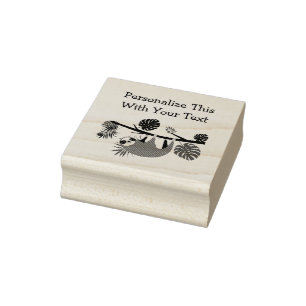 Personalisierter Textspass Gummistempel