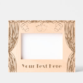 Personalisierter Theaterrahmen Geätzte Rahmen