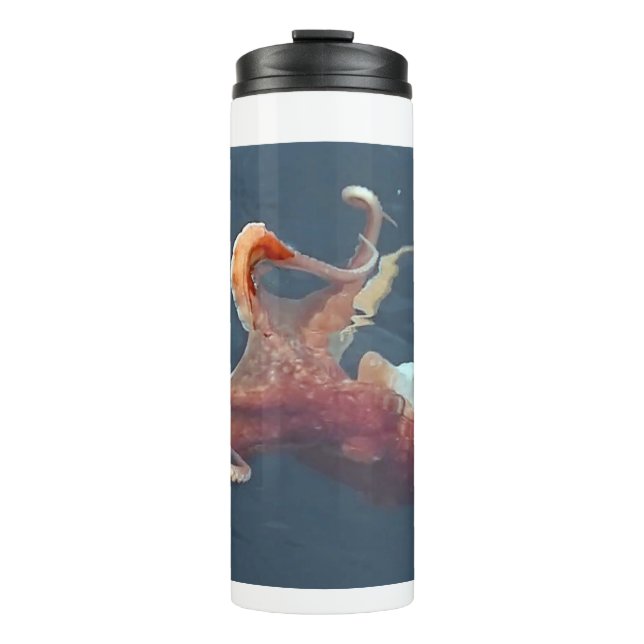 Personalisierter Thermobecher Oktopus konfigurierb Thermosbecher (Vorderseite)