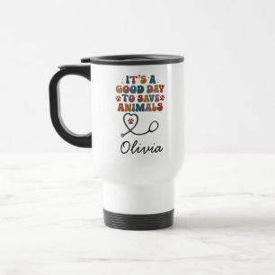 Personalisierter Tierarzt-Tumbler, Individuelles T Reisebecher
