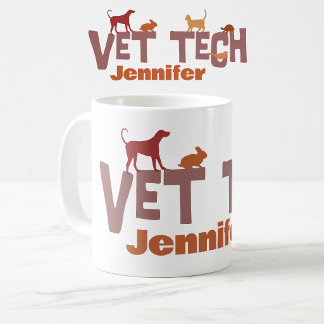 Personalisierter Tierarzthelfer-Mug Kaffeetasse
