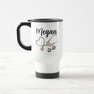 Personalisierter Tierarzthelfer-Mug Tierarzt Reisebecher