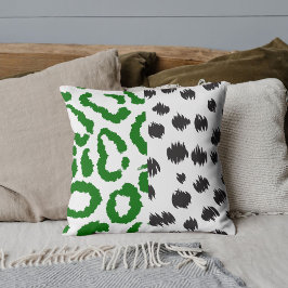 Personalisierter Tiger Leopard Jungle Big Cat Tier Kissen