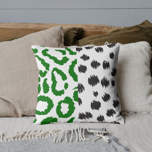 Personalisierter Tiger Leopard Jungle Big Cat Tier Kissen