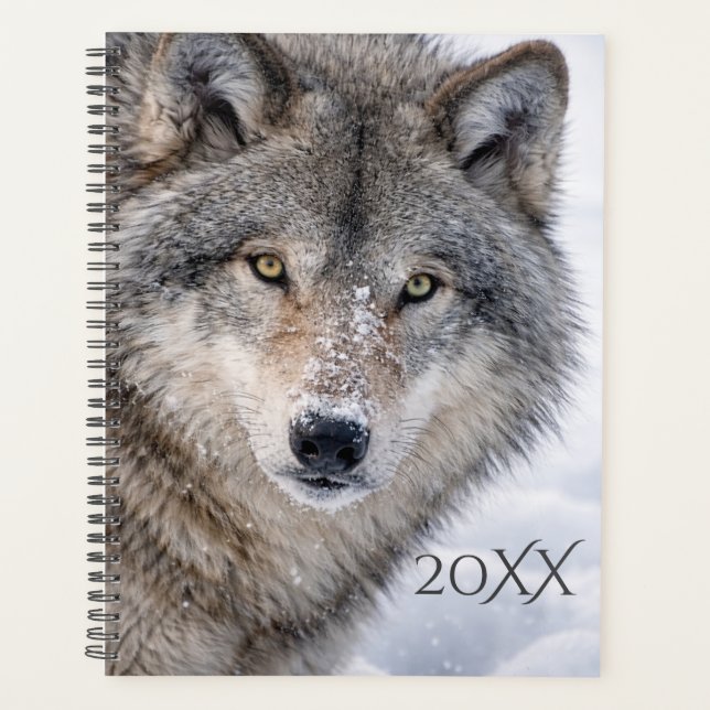 Personalisierter Timber Wolf  Planer (Vorderseite)