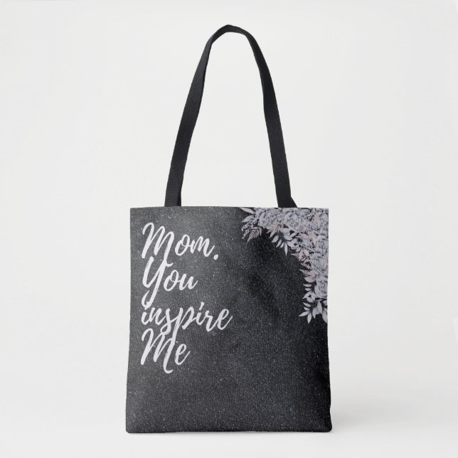 Personalisierter Tote Beutel für Mama Geschenk Ide (Vorderseite)