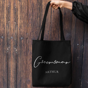 Personalisierter Trauzeuge Chic Minimalistische Ho