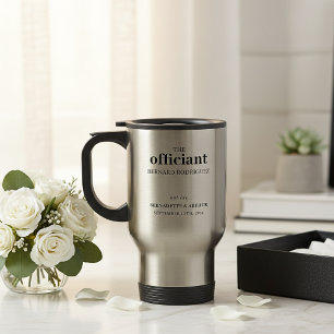 Personalisierter Trauzeugen-Hochzeitsgeschenk-Reis Reisebecher