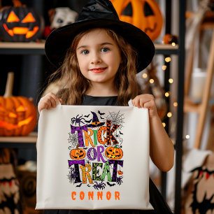 Personalisierter Trick oder Treat Halloween-Bonbbe