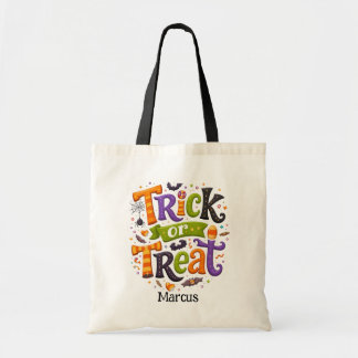 Personalisierter Trick-or-Treat-Beutel Tragetasche