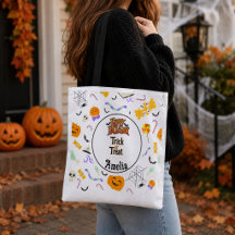 Personalisierter Trick-or-Treat Süßer Halloween