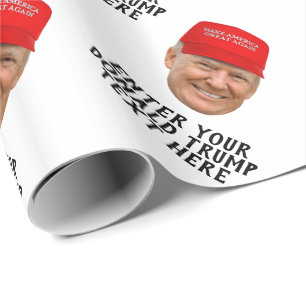 PERSONALISIERTER TRUMP-MAGA GESCHENKPAPIER