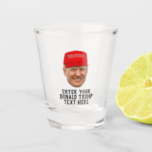 PERSONALISIERTER TRUMP-MAGA SCHNAPSGLAS