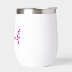 Personalisierter Tumbler, Brautjungfer-Geschenk zu