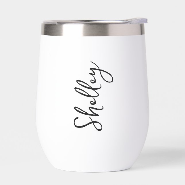 Personalisierter Tumbler,Edelstahl-Kaffeebecher,Br (Links)