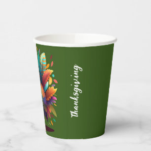 Personalisierter Tumbler mit der Türkei Pappbecher