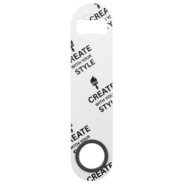 Personalisierter Unternehmens-Schlüsselanhänger im Speed Flaschenöffner (Vorderseite)