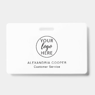 Personalisierter Unternehmensmitarbeiter Ausweis