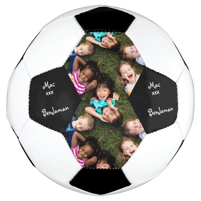 Personalisierter unterschriebener und bebilderter  fußball (Vorderseite)
