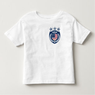 Personalisierter USA-Sport-Jersey-Kleinkind-T - Kleinkind T-shirt