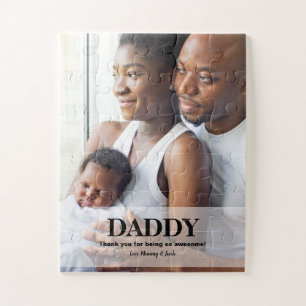 Personalisierter Vater Geschenk Idee Daddy Foto Puzzle
