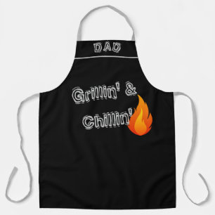 Personalisierter Vater Tag Ultimate GRILLEN Grill  Schürze