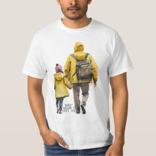 Personalisierter Vater und Töchter (16) T-Shirt
