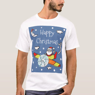 Personalisierter Vater Weihnachts-Weihnachtsmann-F T-Shirt