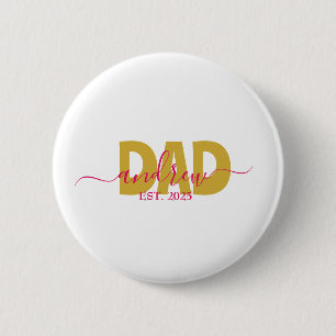 PERSONALISIERTER VATER WIRD BUTTON