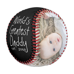 Personalisierter Vatertag Baseball