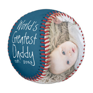 Personalisierter Vatertag Baseball