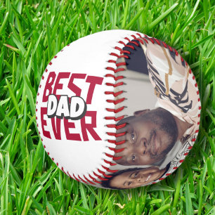 Personalisierter Vatertag Baseball