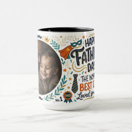 Personalisierter Vatertag-Becher mit Foto Tasse