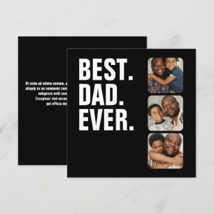 Personalisierter Vatertag Foto Geschenk Bester Vat