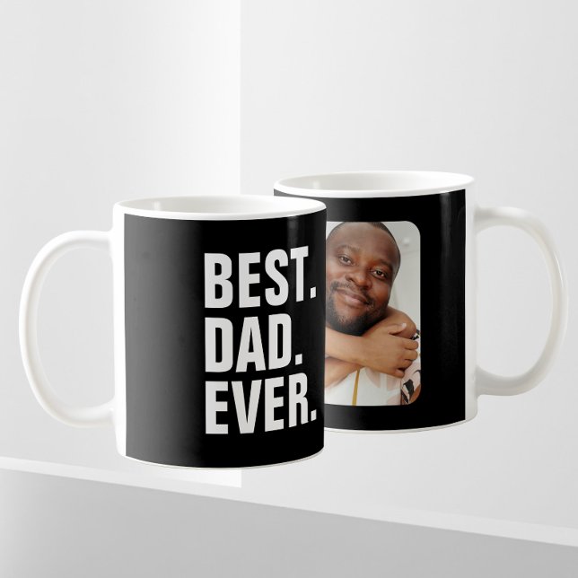Personalisierter Vatertag Foto Geschenk Bester Vat Kaffeetasse (Von Creator hochgeladen)