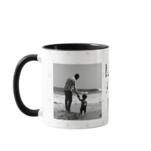 Personalisierter Vatertag-Foto-Kaffeebecher für Pa