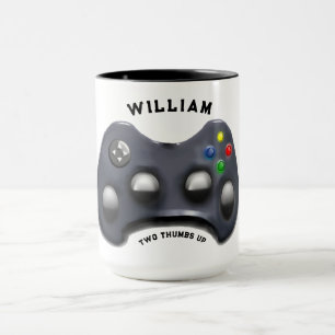 Personalisierter Videospieler Tasse