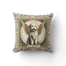 Personalisierter Vintage-Goldendoodle-Engel