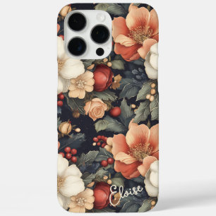 Personalisierter Vintage Shabby Chic Pastellrosa P iPhone 16 Pro Max Hülle