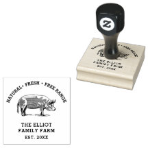 Personalisierter Vintager Familienbetrieb