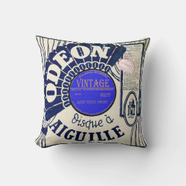 Personalisierter Vintager Rekordhalter Kissen