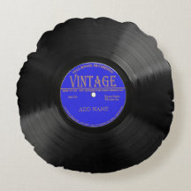 Personalisierter Vintager Rekordrunden