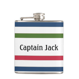 Personalisierter Vinyl-Wrapped Flask Flachmann