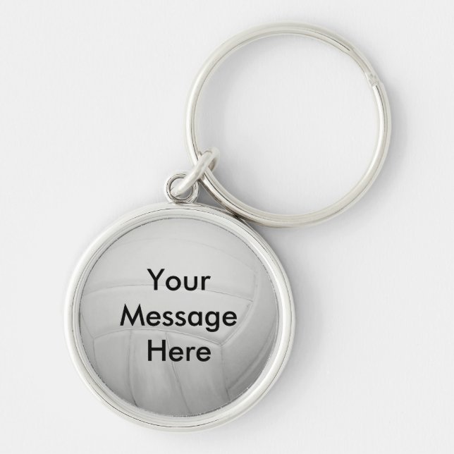 Personalisierter Volleyball-Schlüsselanhänger Schlüsselanhänger (Vorne)